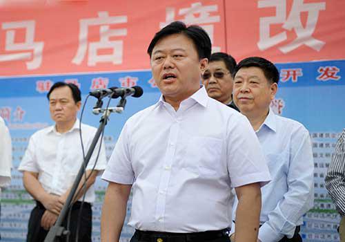 徐工压路机助力107国道扩建，驻马店市长陈星下开工令！