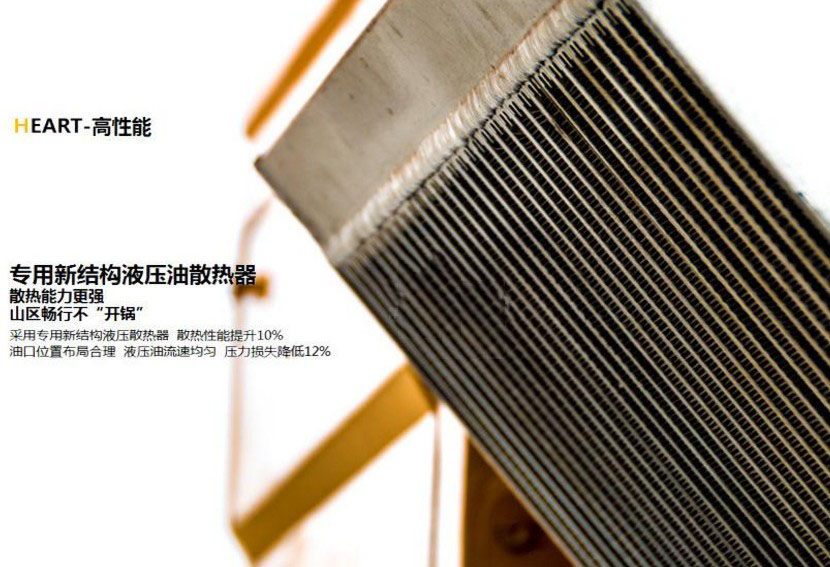 徐工20吨吊车的高性能散热器