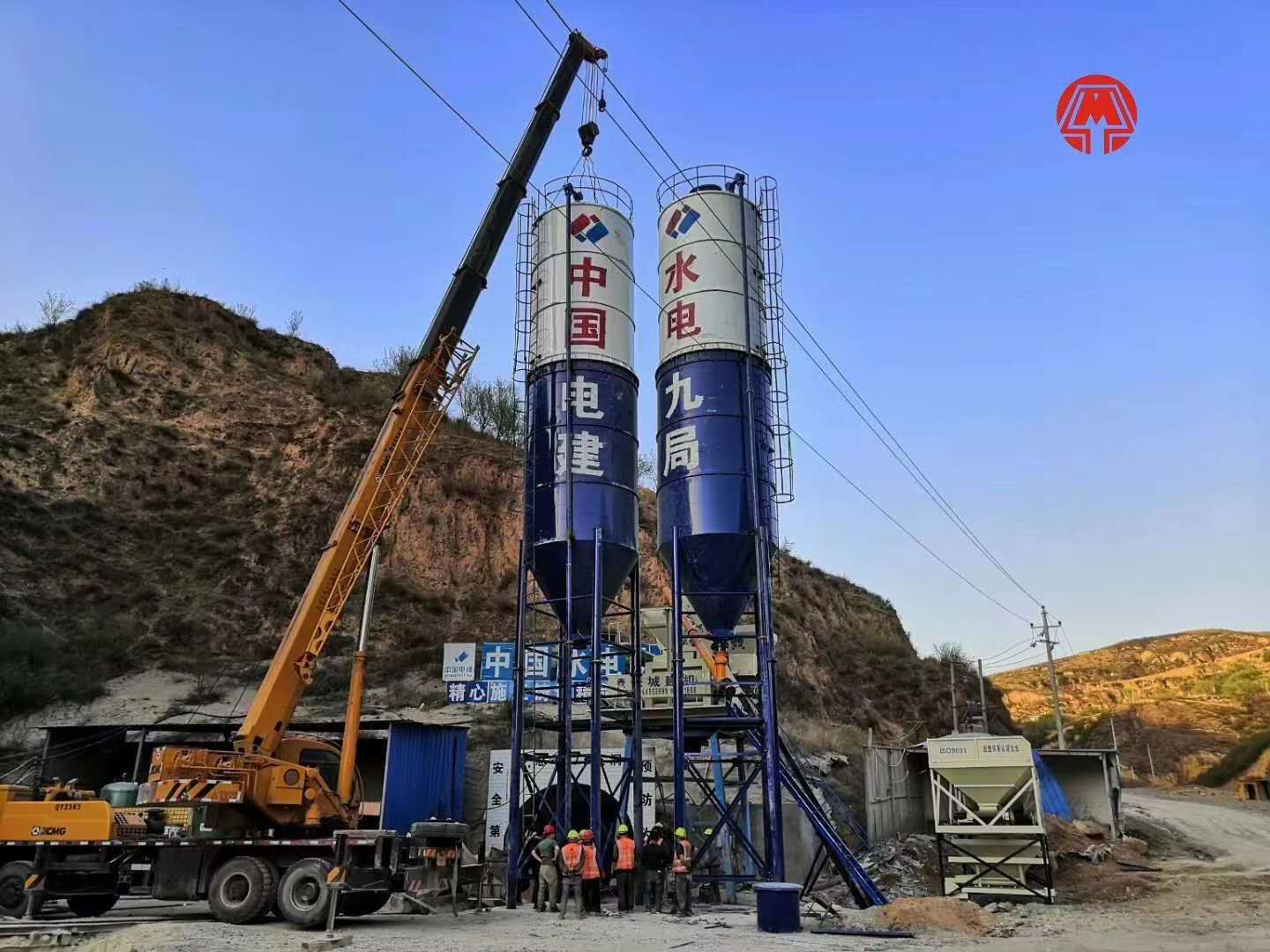 徐工QY35K5起重机助力中国水电50站有序安装